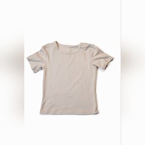 H&M Kids Beige Short Sleeve Tee